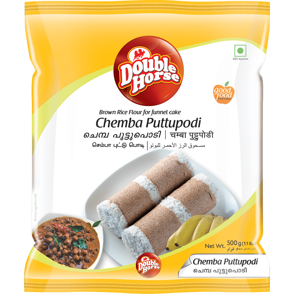 Double Horse Chemba Puttupodi - 500g