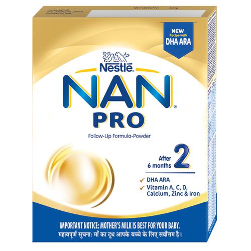 Nestle Nan Pro 2 Follow-Up Formula-Powder - After 6 months, Stage 2, 400 g