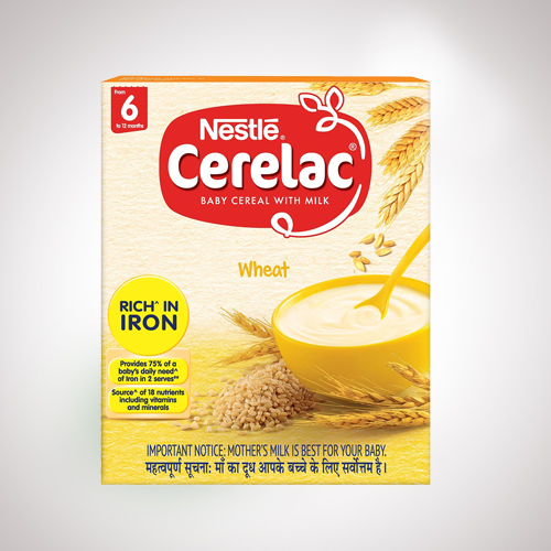 Nestle Cerelac Fortified Baby Cereal With Milk, Wheat - From 6 Months, 300 g