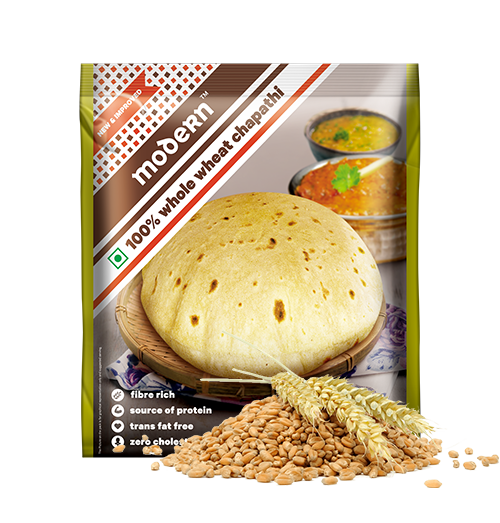 100% Whole Wheat Chapathi