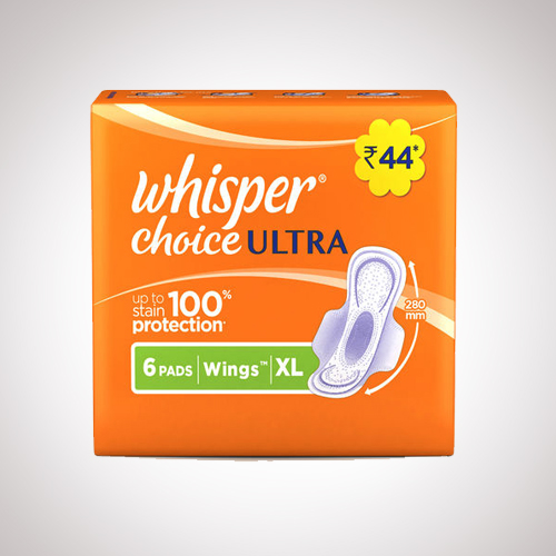 Whisper Choice Ultra (XL with Wings) 6 Pads