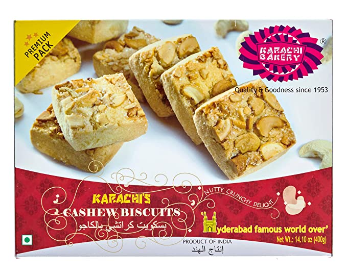 Karachi Cashew Biscuit (400g)