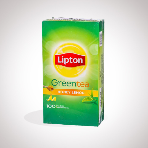 Lipton Greentea Honey Lemon (100 Tea Bags)